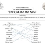 The old and new matching game answer key