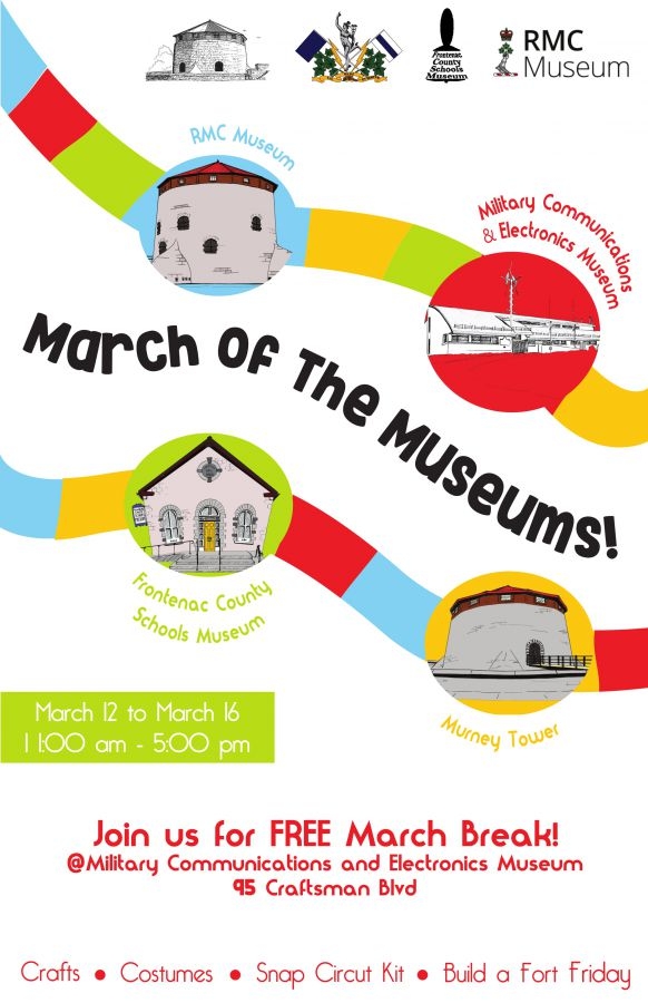 March of the Museums event poster.